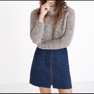 Madewell Utility Denim Skirt!